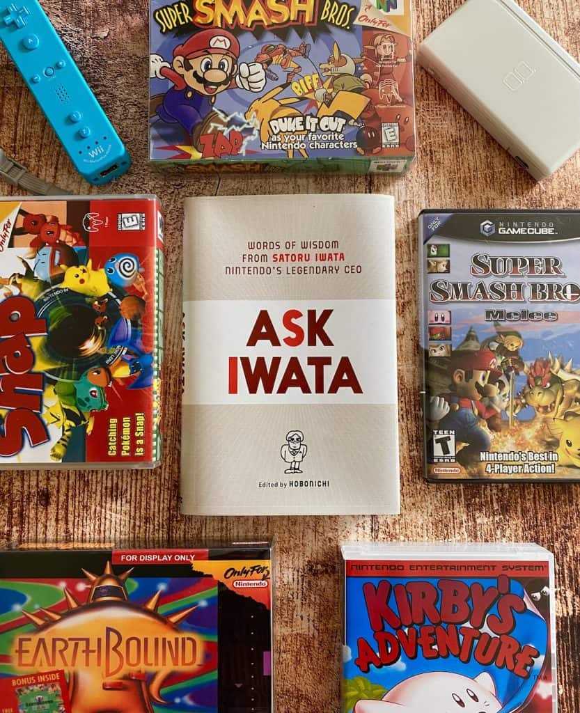Ask Iwata book